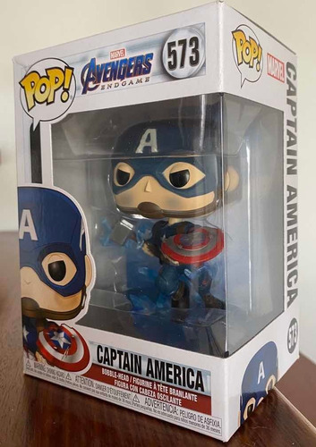 Funko Pop! - Capitán América Con Escudo Y Mjolnir - Marvel V