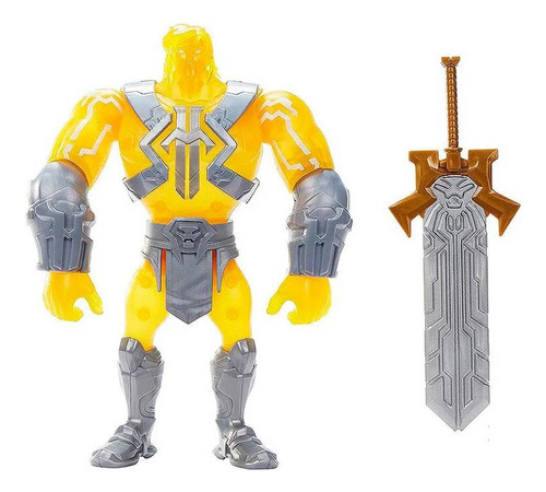 Boneco He-man Amarelo Masters Of The Universe - Mattel