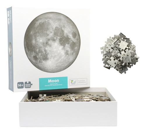 Rompecabezas Moon Luna 1000 Pz Colección Puzzle Juegos Boza