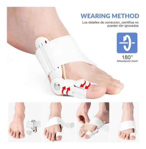 Corrector Ortopédico Juanete Hallux Valgus De Do Del Pie