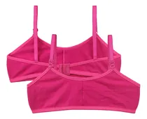 Comprar Kit 3 Sutia Infantil Juvenil Top Cotton Menina Moça Atacado