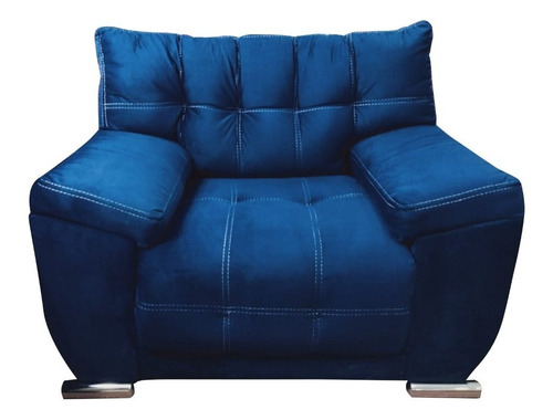 Sillón Silla Diván Canapé Azul Marino R21 Muebles