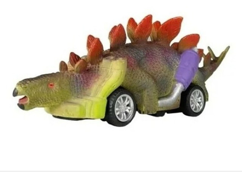 Imagen 3 de 9 de Set X6 Vehiculos Dinosaurios C/ Ruedas Auto Pull Back Ultrax