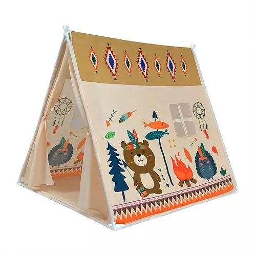 Tienda Campaña Teepee Infantil 150 X 133 X 138cm Niño Niña