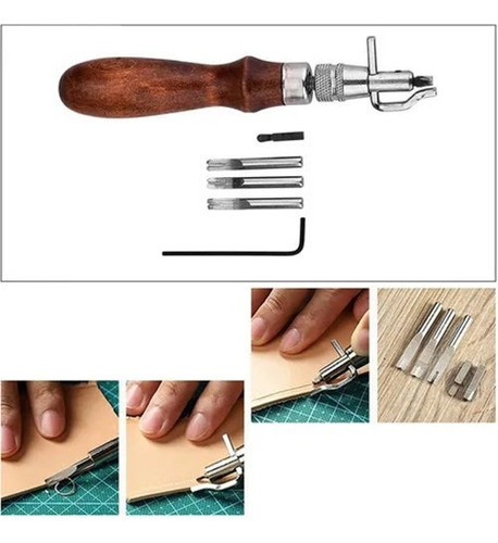 Juego De 11 Herramientas Para Coser Cuero