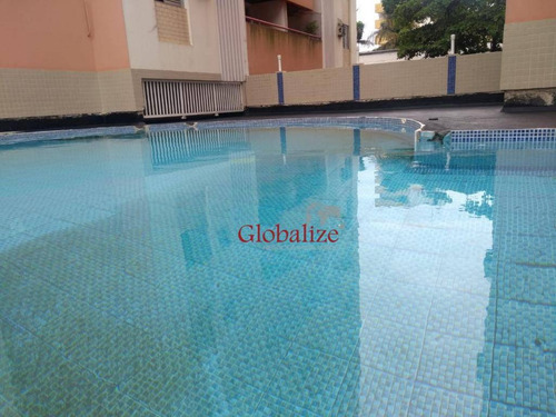 Imagem 25 de 28 de Apartamento Com 2 Dormitórios À Venda, 90 M² Por R$ 430.000,00 - Encruzilhada - Santos/sp - Ap0075