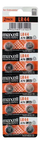 Pack 10 Pila Lr1130 Maxell 1,5v - Lr 1130 -  Bigbull