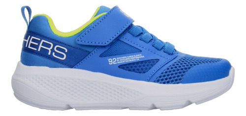 Tenis Skechers Niño Go Run Elévate 403982 Azul-lima 