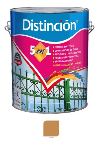 comprar Esmalte Sintetico Beige 5 En 1 X 4 Lts Distincion