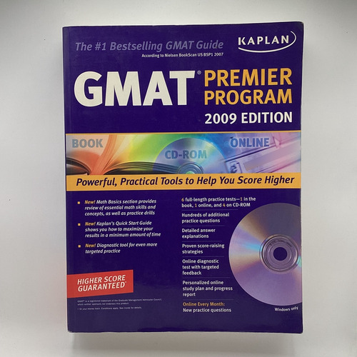 Gmat 2009: Programa Premier - Kaplan, Inc.