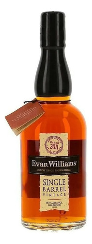 Whisky Evan Williams Single Barrel Vintage 2011 750ml