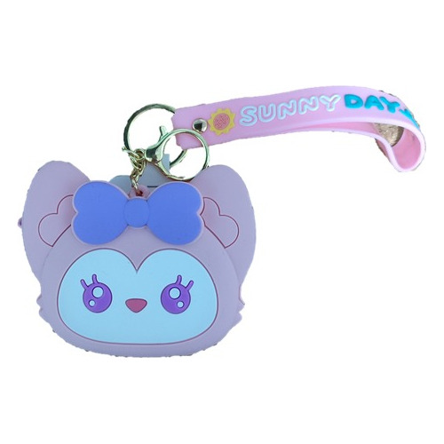 Llavero Y Monedero Melody - Kuromi Kawaii Diseños Variados