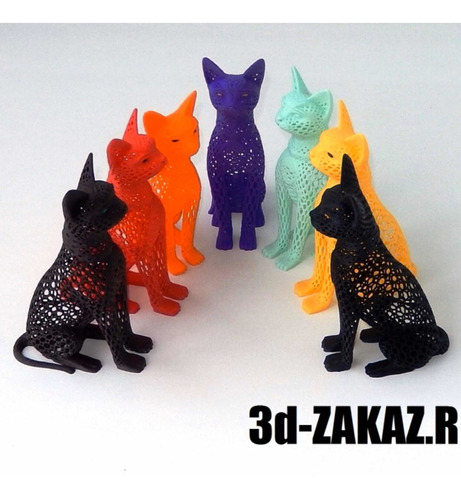 Cat Design | Diseño 3d Gatos Egipcio