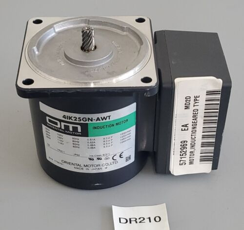 *new* Oriental Motor 4ik25gn-awt Induction Motor 1450rpm 2