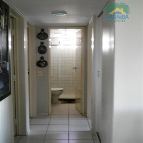 Imagem 11 de 15 de Apartamento Vista Mar À Venda - Praia De Tambaú - João Pessoa - Pb - Ap0359