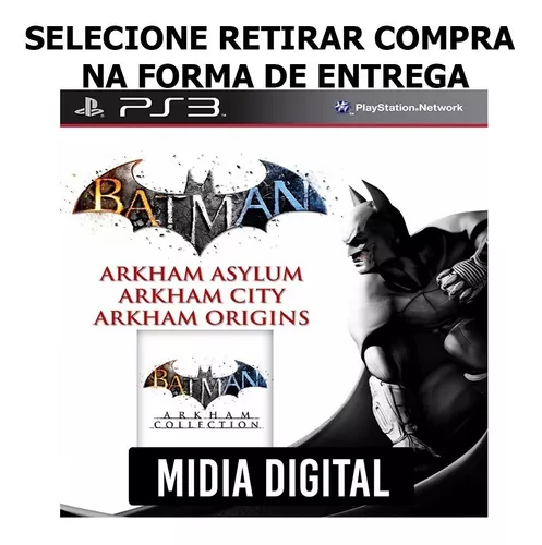 Batman Arkham Origins Ps3 Midia Digital