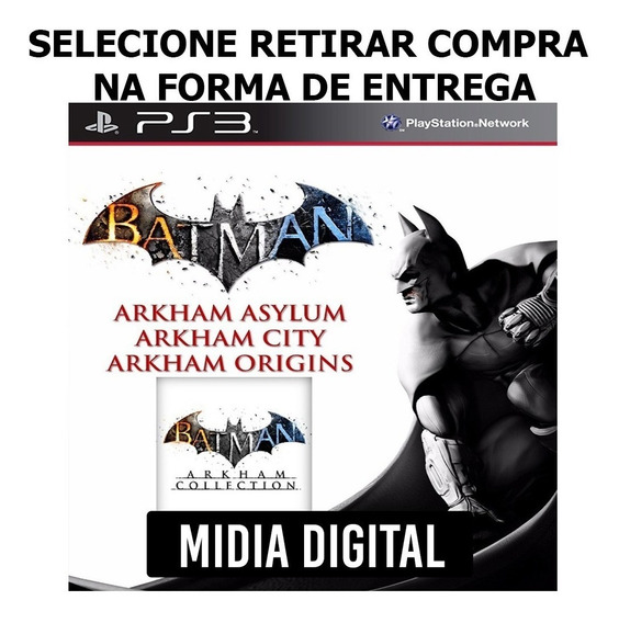 Batman Arkham Collection Ps4 | MercadoLivre ?