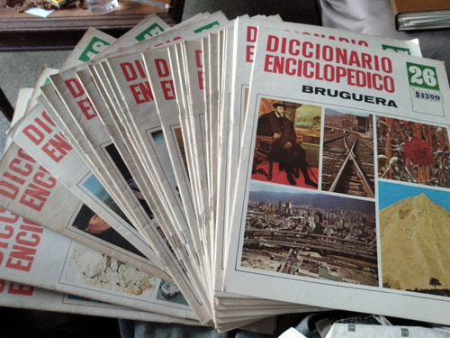 Diccionario Enciclopédico Bruguera 25 Faciculos De # 26 A 50