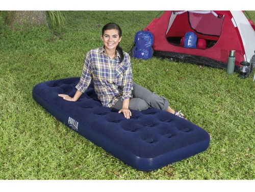 Colchon Inflable Bestway 1 Plaza 185 X 76 Cm Camping