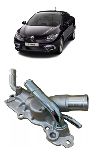 Carcaça Válvula Termostática Renault Fluence 2.0 16v 2011...