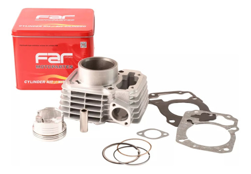 Far Kit Cilindro Piston Aros Honda Cg Titan 150 Xr 150 