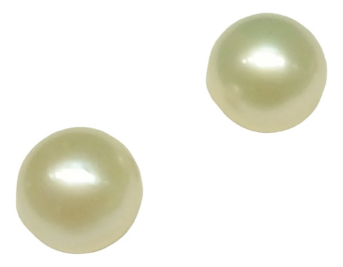 Aros Oro 18 Ktes Perlas Cultivadas De 8.0 Milimetros