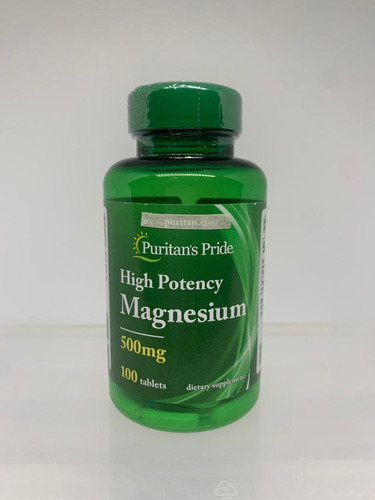 Magnesio 500mg - 100 Uds Puritan's Pride