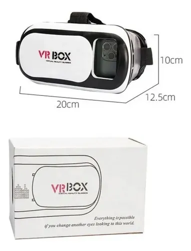 Lentes De Realidad Virtual Para Celular 3D VR Compatible Con Iphone Y  Android