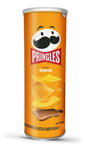 Batata Pringles Queijo 109g Unidade Pringles Batata