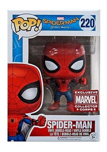 Funko Pop Marvel Collector Corps Spider-man Homecoming Spide
