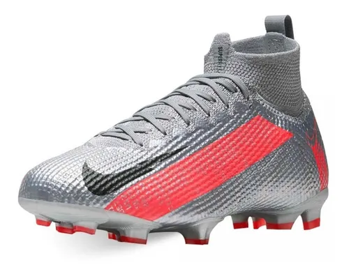 Botines nike clearance plateados
