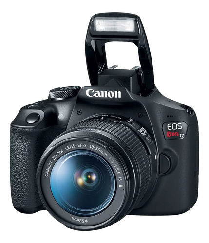 Imagen 2 de 9 de Camara Digital Canon Rebel T7 18-55 Is Ii Uscan