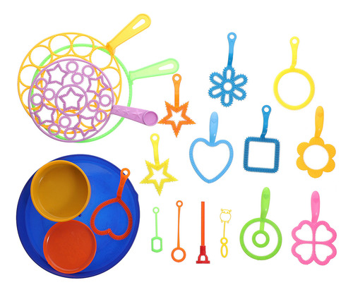 Juego De Herramientas Bubble Wands Bubble Wands, 20 Piezas