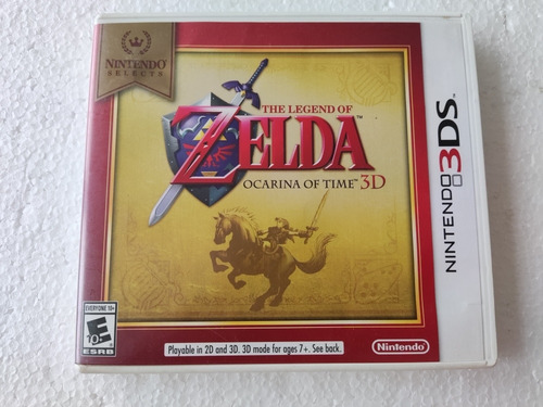Juego 3ds Nintendo The Legend Of Zelda Ocarina Of Time 3d Se