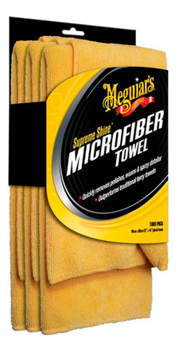 Toalla De Microfibra Meguiars Supreme Shine Microfiber Towel