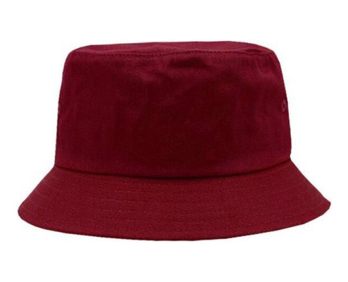 Bucket Hat Gorro Unisex - Guinda