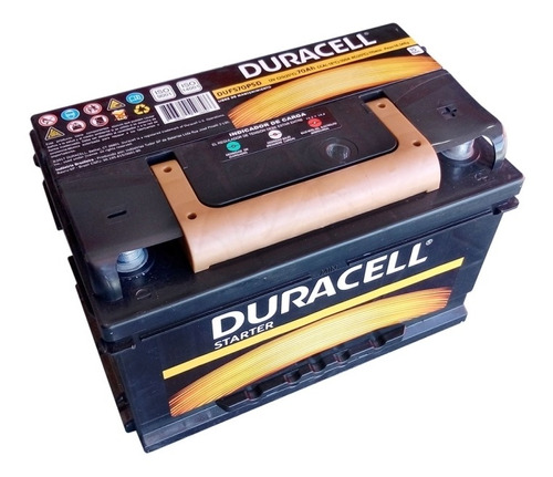 Bateria 12x80 Duracell Ford Escort Gl 1.8 16v