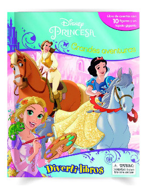 Libro Didactico Diverti Libros Princesas Disney