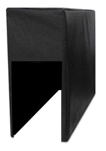 Imagem 3 de 3 de Capa Para Gabinete Pc Cpu Preta Impermeável E Proteção Uv