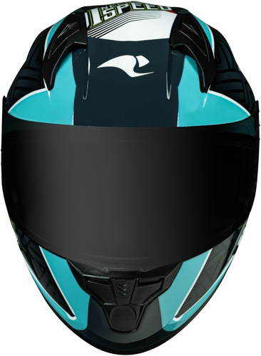 Imagem 4 de 8 de Capacete Race Tech Sector Voltkon Azul Lançamento