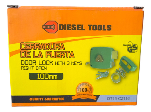 Cerradura Cilindro Fijo  Diesel Tools 