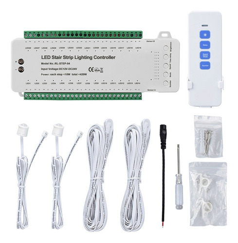 Controlador De Luz De Escalera Con Sensor Inteligente De 28