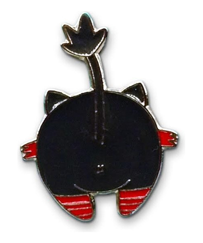 Pin De Metal Esmaltado Enamel Pokemon Traserito Litten