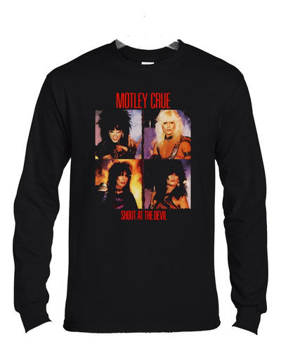 Polera Ml Motley Crue Shout At The Devil 2 Rock Abominatron