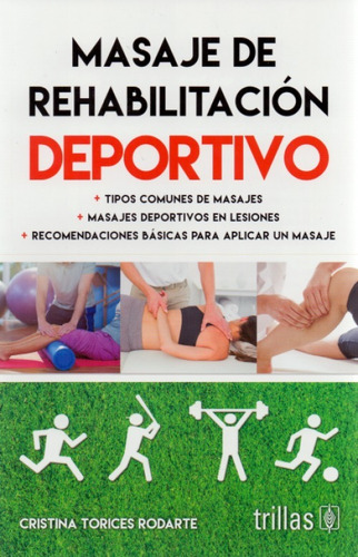 Imagen 1 de 1 de Libro Masaje De Rehabilitación Deportivo