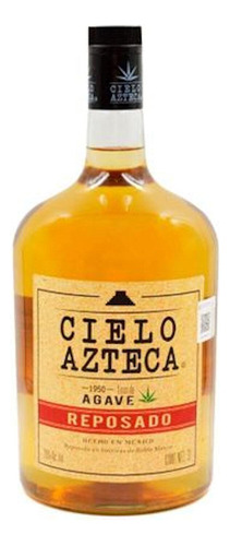 Paquete De 3 Licor De Agave Cielo Azteca Reposado 3 L