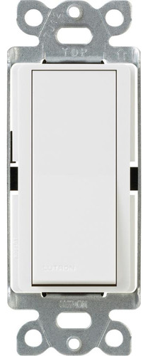 Interruptor Lutron Diva 15 A 3 Vías Blanco 1 Paquete