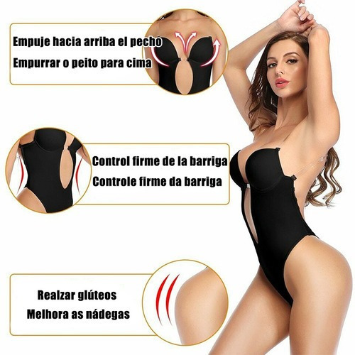 Fajas Para Mujer, Escote En V Profundo, Espalda Abierta