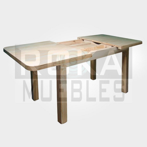 Imagen 2 de 3 de Mesa Trampa 130x80 A 180x80 Roka