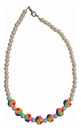 Collar De Perlas Infantil Choket 